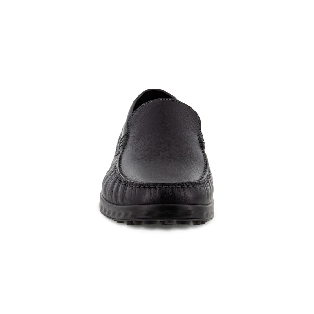 ECCO Mens Moccasins Black - S Lite Moc - ADI-038279